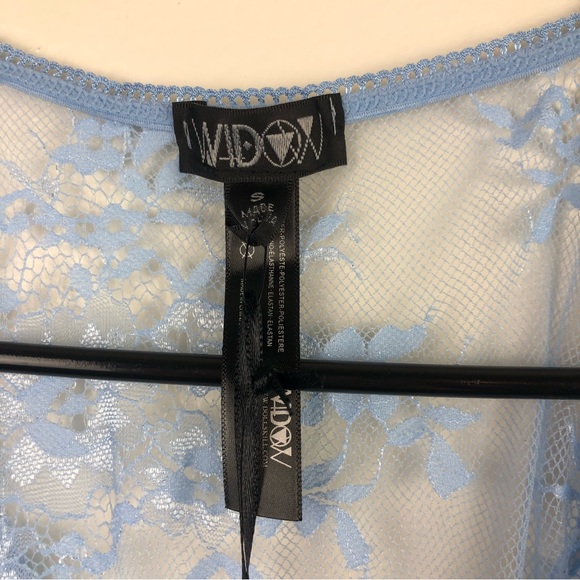 NWT Ethereal Dolls Kill Widow Blue Floral Lace Dress - Picture 7 of 10